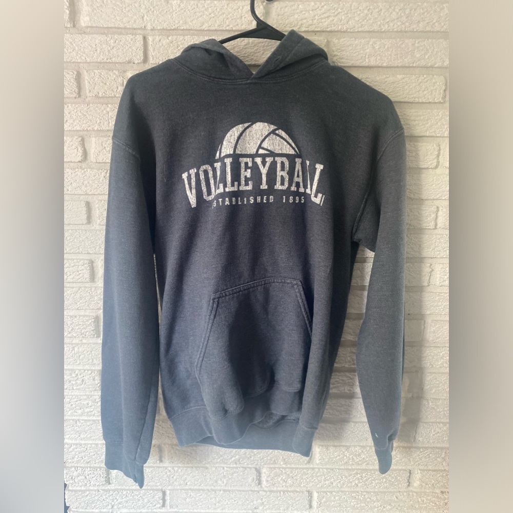 DARK GRAY VOLLEYBALL SWEATSHIRT